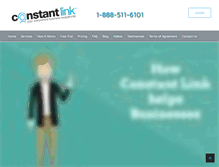 Tablet Screenshot of constantlink.com